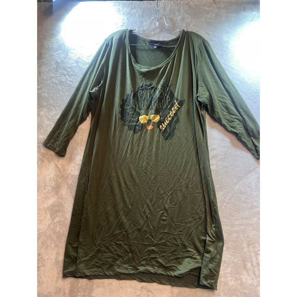 Lexington Avenue Dress "Excuse Me‎ While I Succeed" Size XL